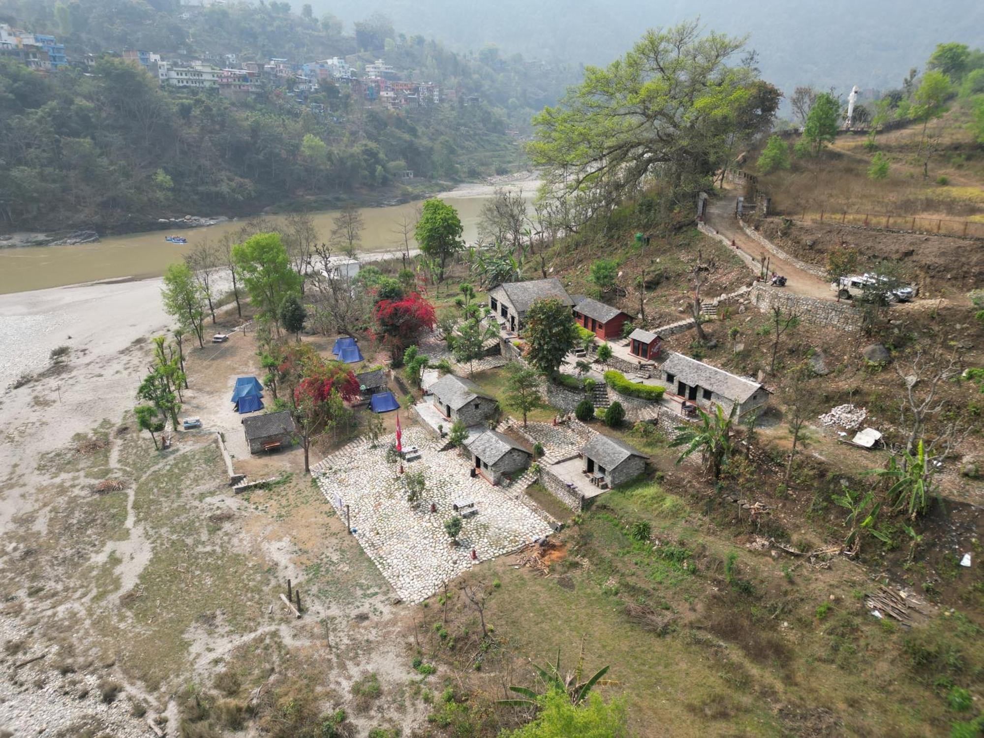 River Edge Resort Nepal Benighat Bagian luar foto